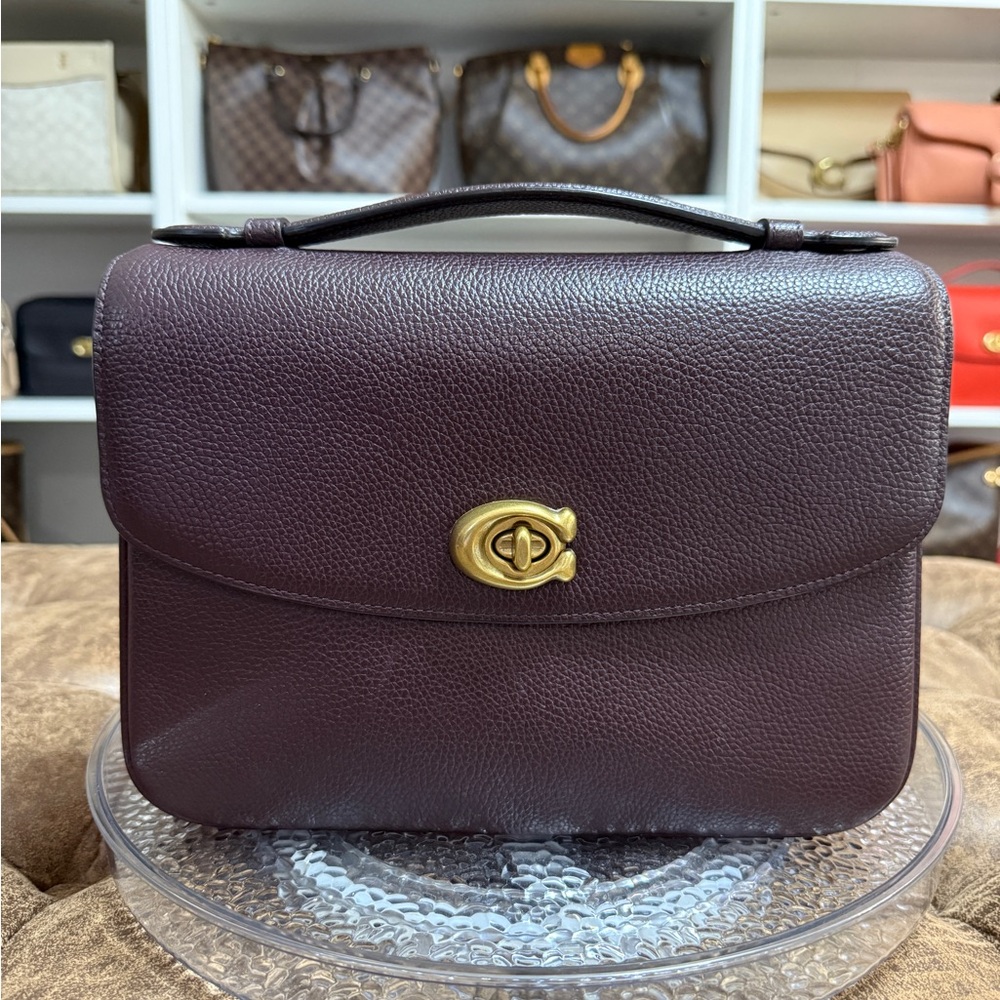 Coach Oxblood Cassie